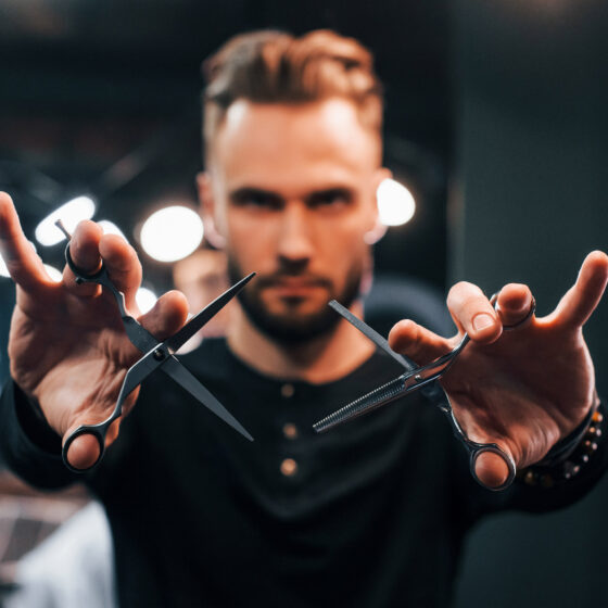 Frisør, blomster, interiør og eksponeringdesign